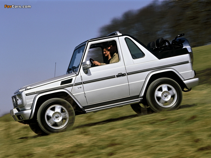 Photos of Mercedes-Benz G 400 CDI Cabrio (W463) 2000–06 (800 x 600)