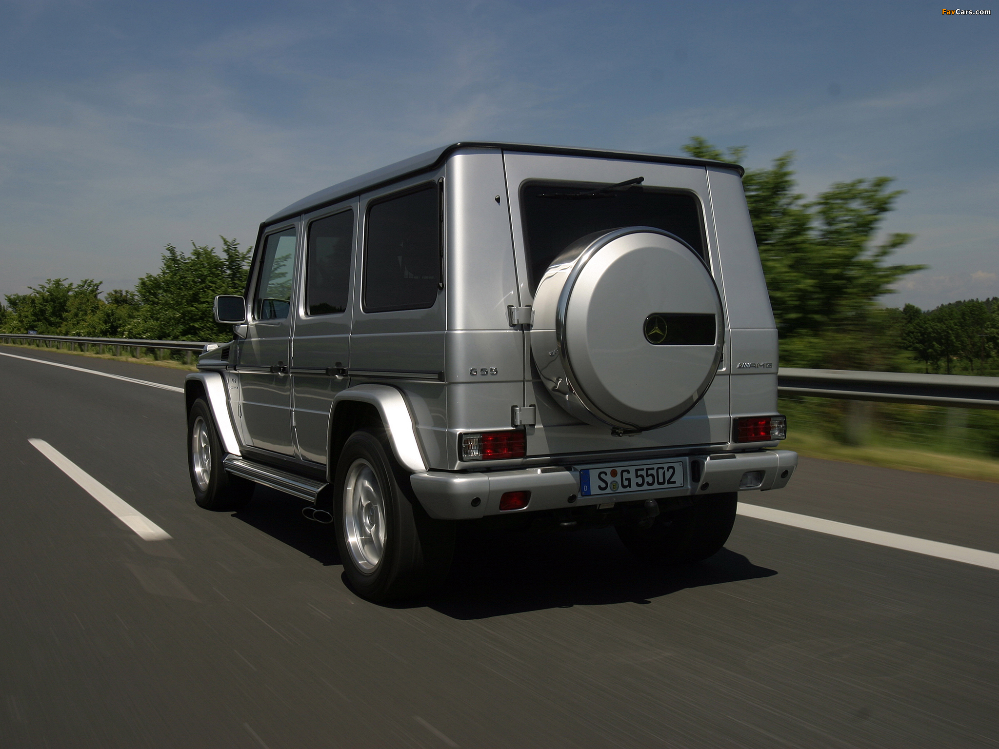 Photos of Mercedes-Benz G 55 Kompressor AMG (W463) 2004–06 (2048 x 1536)