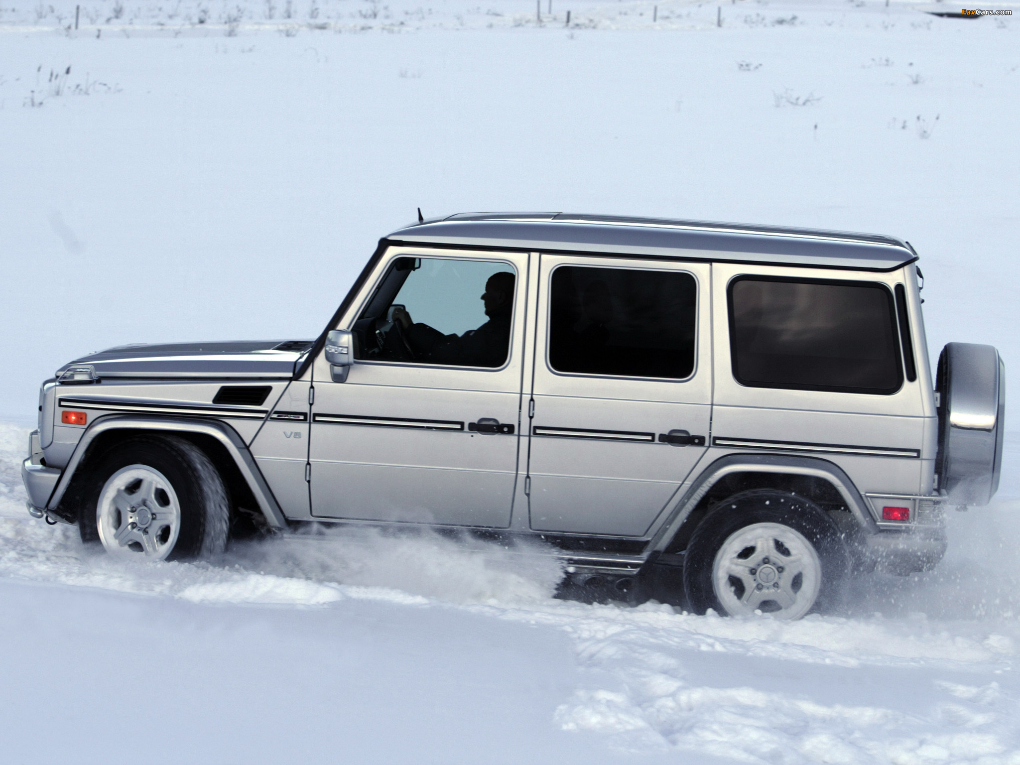 Photos of Mercedes-Benz G 55 Kompressor AMG US-spec (W463) 2004–06 (2048 x 1536)