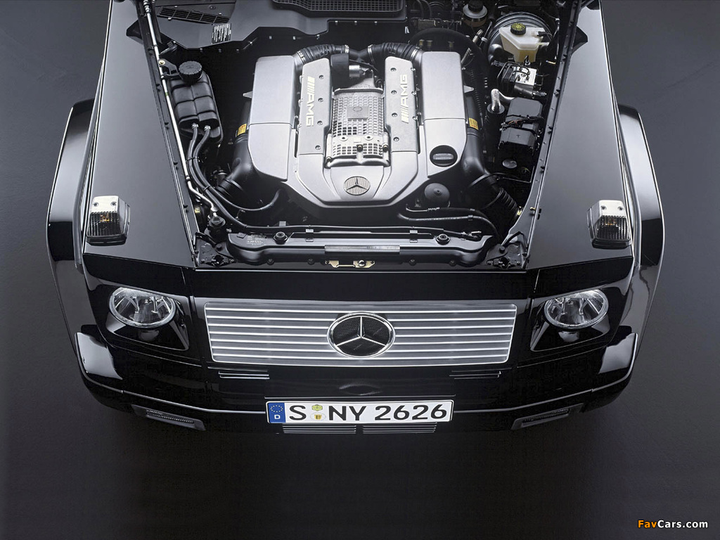 Photos of Mercedes-Benz G 55 Kompressor AMG (W463) 2004–06 (1024 x 768)