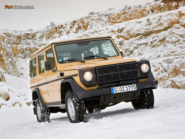 Photos of Mercedes-Benz G 280 CDI Edition 30 PUR (W461) 2009 (640 x 480)