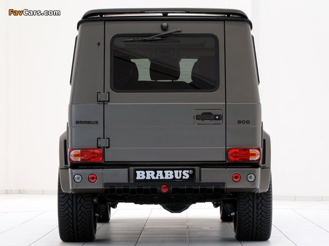 Photos of Brabus G V12 800 Widestar (W463) 2011–12 (640 x 480)