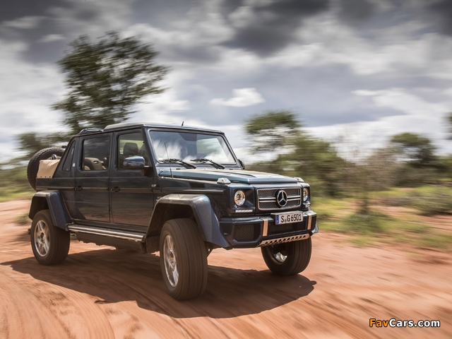 Photos of Mercedes-Maybach G 650 Landaulet (W463) 2017 (640 x 480)