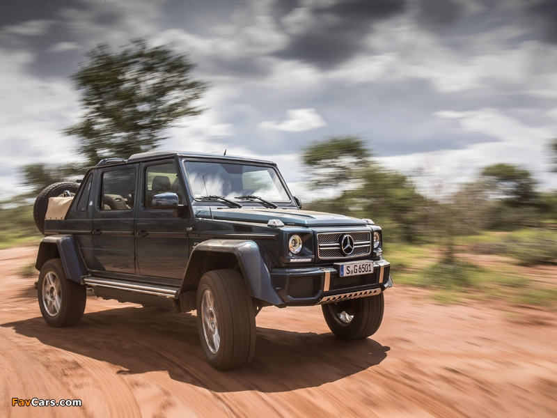 Photos of Mercedes-Maybach G 650 Landaulet (W463) 2017 (800 x 600)