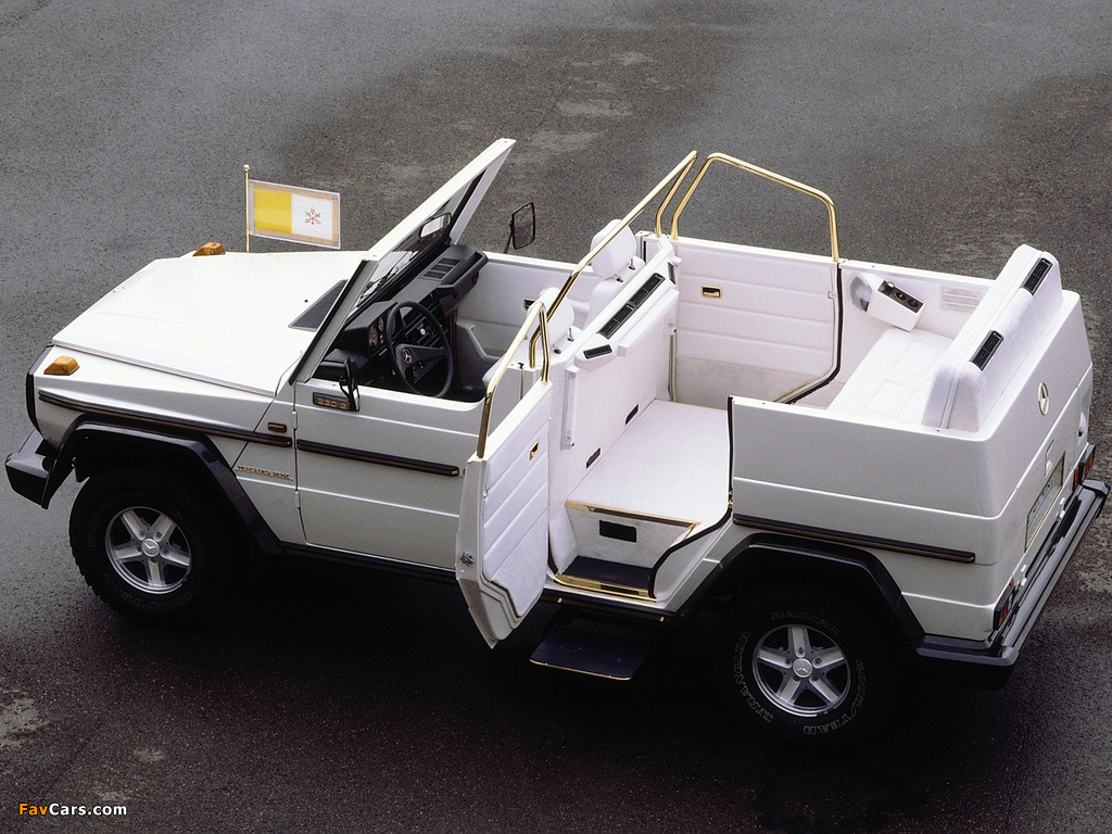 Pictures of Mercedes-Benz 230 G Popemobile (W460) 1980 (1024 x 768)
