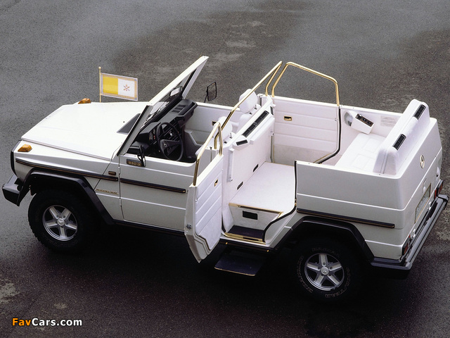 Pictures of Mercedes-Benz 230 G Popemobile (W460) 1980 (640 x 480)