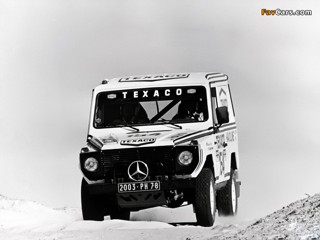 Pictures of Mercedes-Benz 280 GE Paris-Dakar (W460) 1983 (640 x 480)