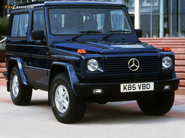 Pictures of Mercedes-Benz 300 GE SWB UK-spec (W463) 1990–93 (640 x 480)