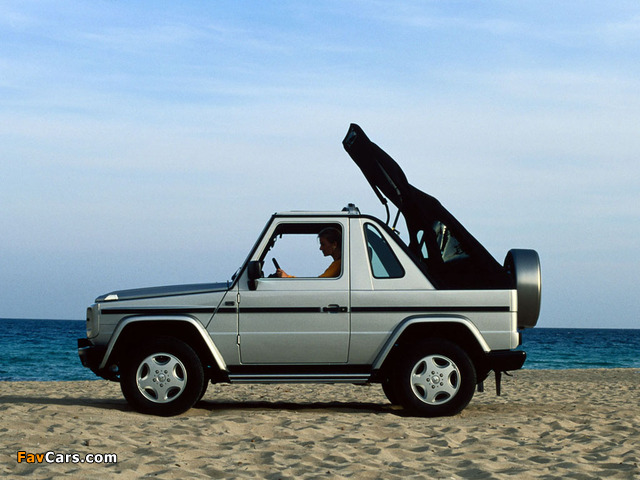 Pictures of Mercedes-Benz G 320 Cabrio (W463) 1994–2000 (640 x 480)