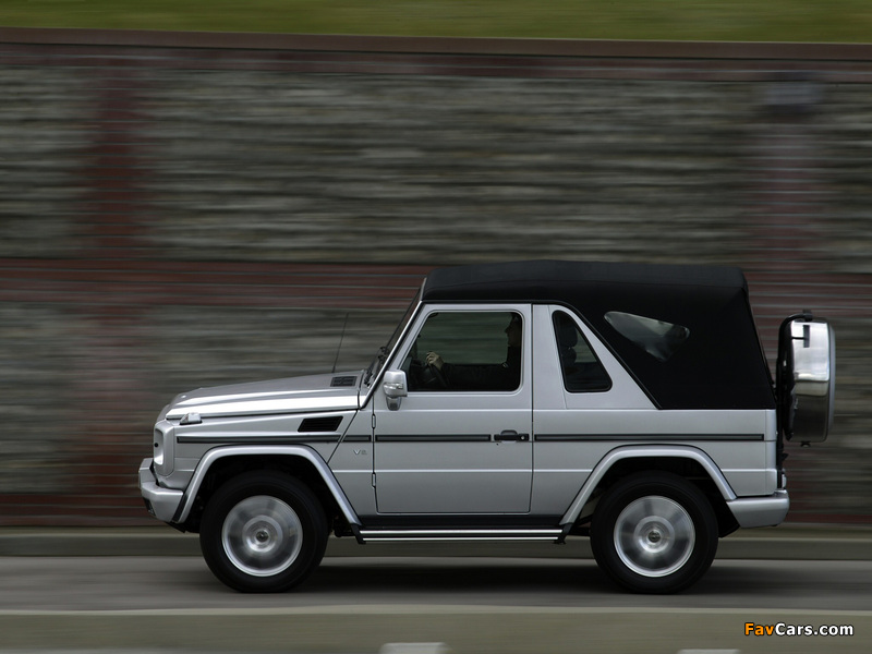 Pictures of Mercedes-Benz G 400 CDI Cabrio (W463) 2000–06 (800 x 600)