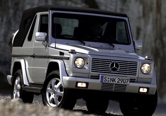 Pictures of Mercedes-Benz G 400 CDI Cabrio (W463) 2000–06