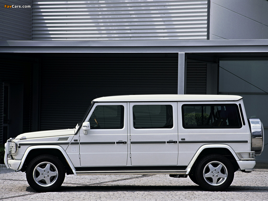 Pictures of Mercedes-Benz G 55 XXL AMG (W463) 2004 (1024 x 768)