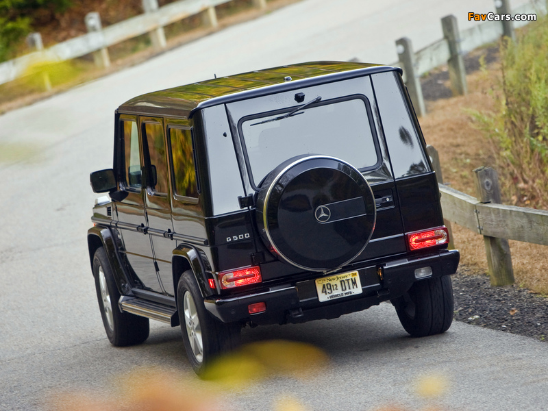 Pictures of Mercedes-Benz G 500 US-spec (W463) 2006–08 (800 x 600)