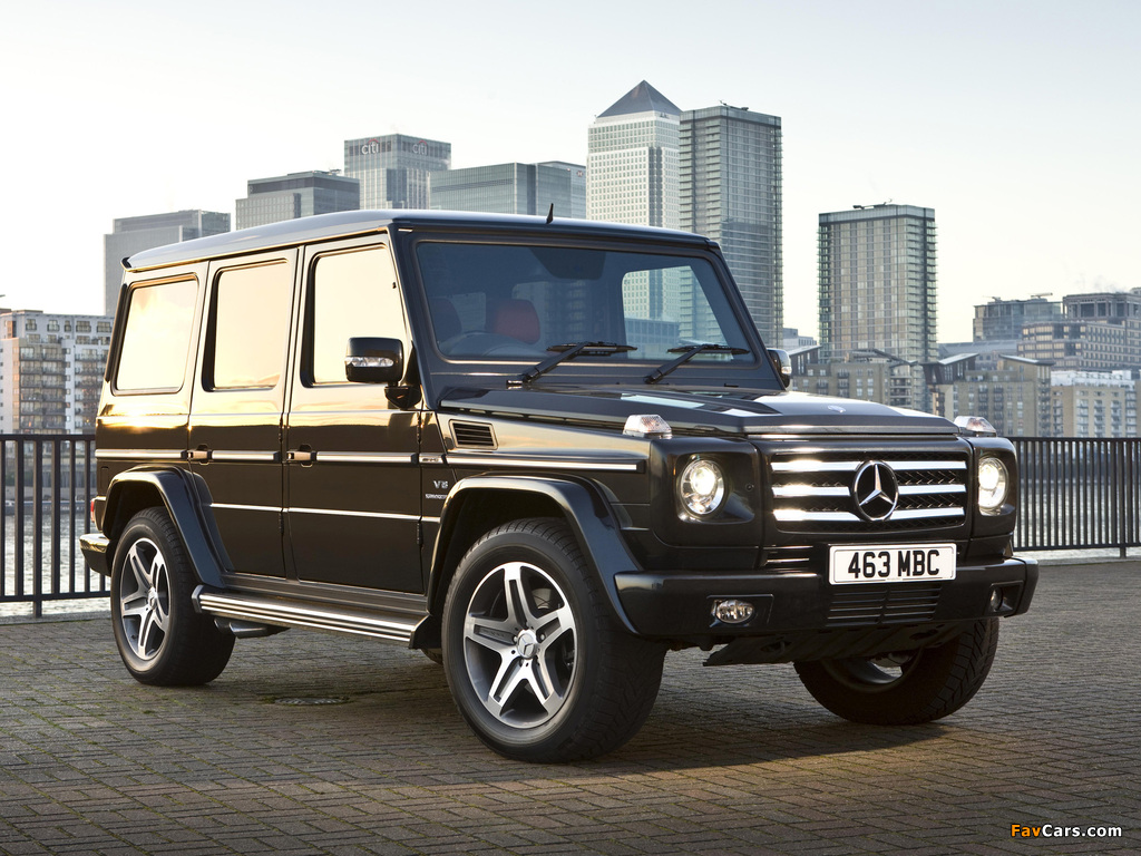 Pictures of Mercedes-Benz G 55 Kompressor AMG UK-spec (W463) 2008–12 (1024 x 768)