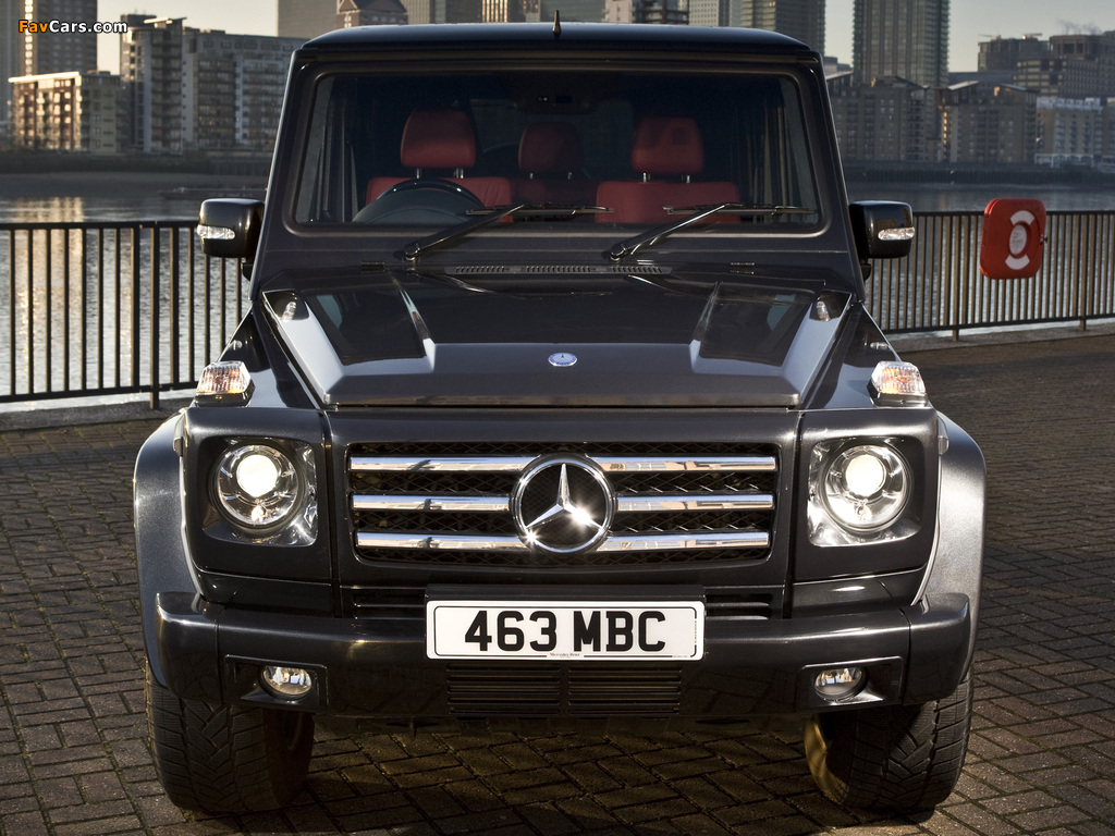 Pictures of Mercedes-Benz G 55 Kompressor AMG UK-spec (W463) 2008–12 (1024 x 768)