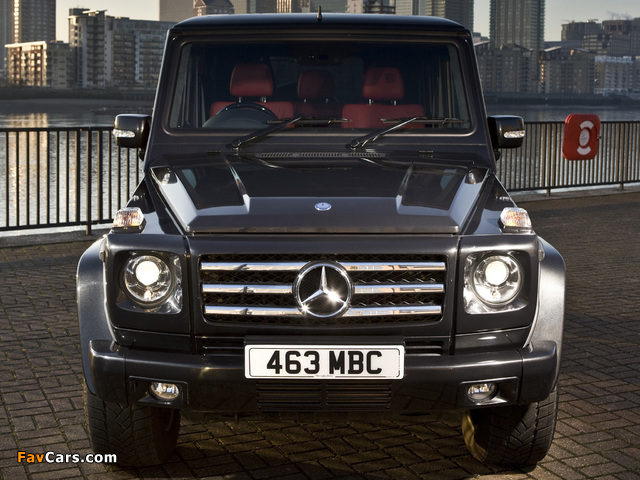 Pictures of Mercedes-Benz G 55 Kompressor AMG UK-spec (W463) 2008–12 (640 x 480)