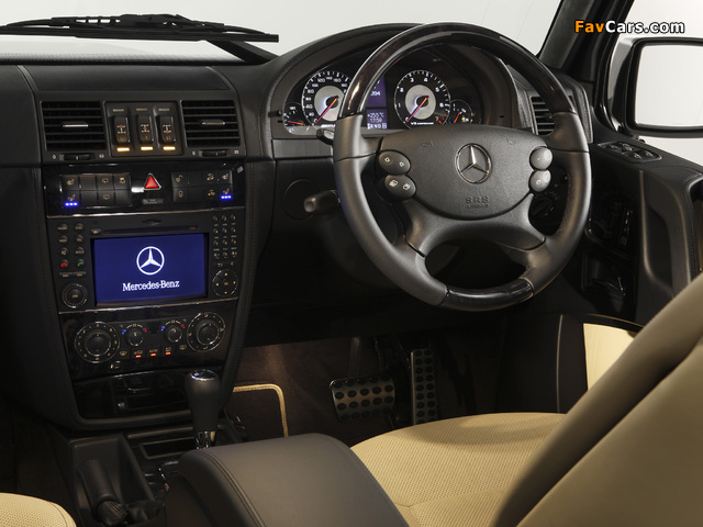 Pictures of Mercedes-Benz G 55 Kompressor AMG AU-spec (W463) 2008–12 (640 x 480)