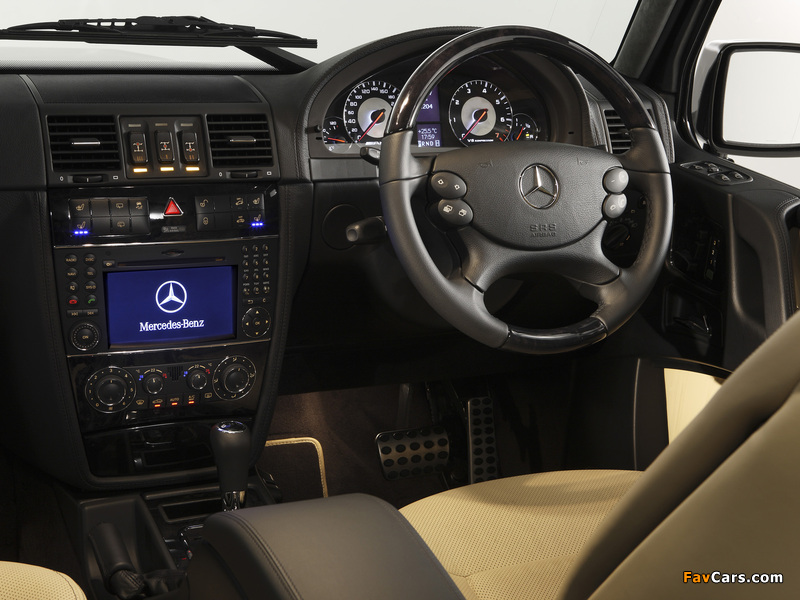 Pictures of Mercedes-Benz G 55 Kompressor AMG AU-spec (W463) 2008–12 (800 x 600)