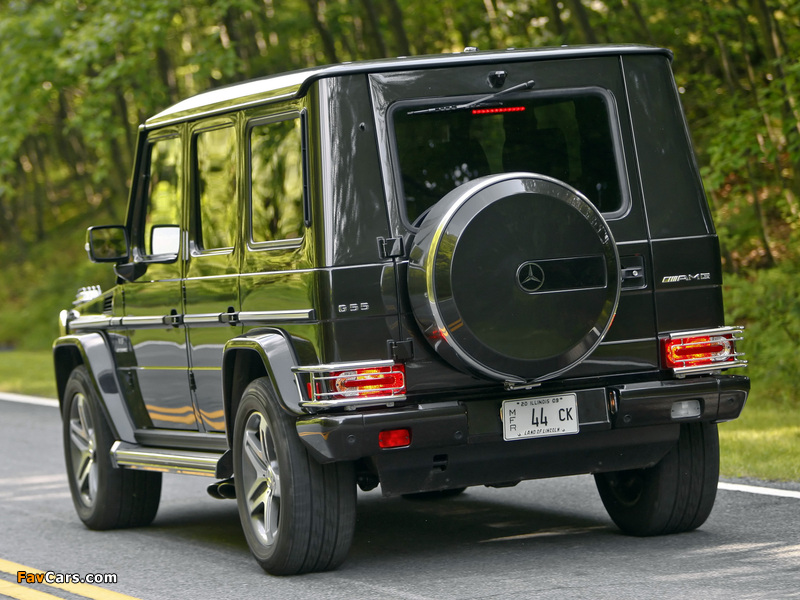 Pictures of Mercedes-Benz G 55 Kompressor AMG US-spec (W463) 2008–12 (800 x 600)