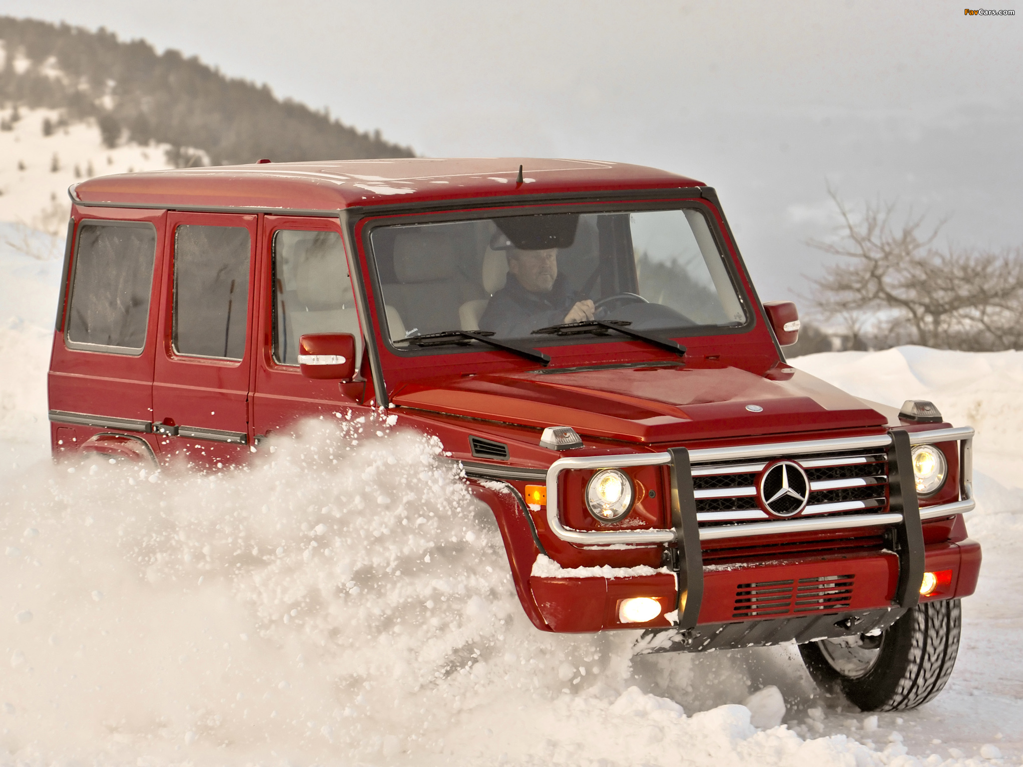 Pictures of Mercedes-Benz G 55 Kompressor AMG US-spec (W463) 2008–12 (2048 x 1536)