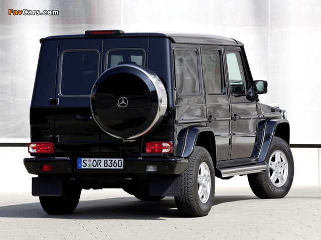 Pictures of Mercedes-Benz G 500 Guard (W463) 2009–12 (640 x 480)
