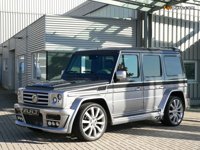 Pictures of ART Mercedes-Benz G Streetline Edition Sterling (W463) 2010 (640 x 480)