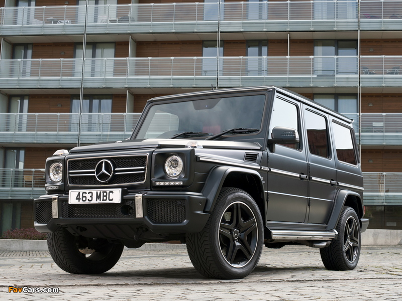 Pictures of Mercedes-Benz G 63 AMG UK-spec (W463) 2012 (800 x 600)