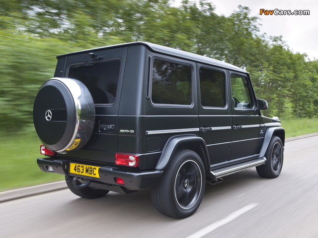 Pictures of Mercedes-Benz G 63 AMG UK-spec (W463) 2012 (640 x 480)