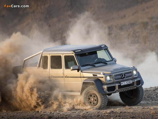 Pictures of Mercedes-Benz G 63 AMG 6x6 (W463) 2013 (640 x 480)