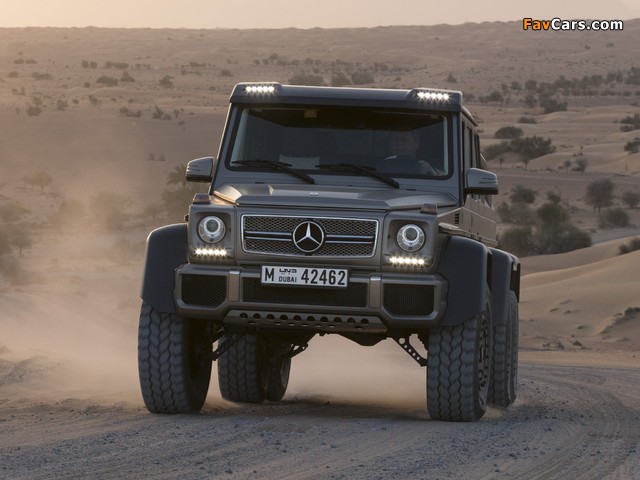 Pictures of Mercedes-Benz G 63 AMG 6x6 (W463) 2013 (640 x 480)