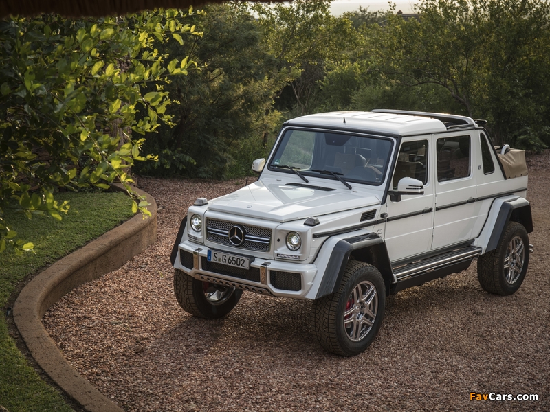 Pictures of Mercedes-Maybach G 650 Landaulet (W463) 2017 (800 x 600)