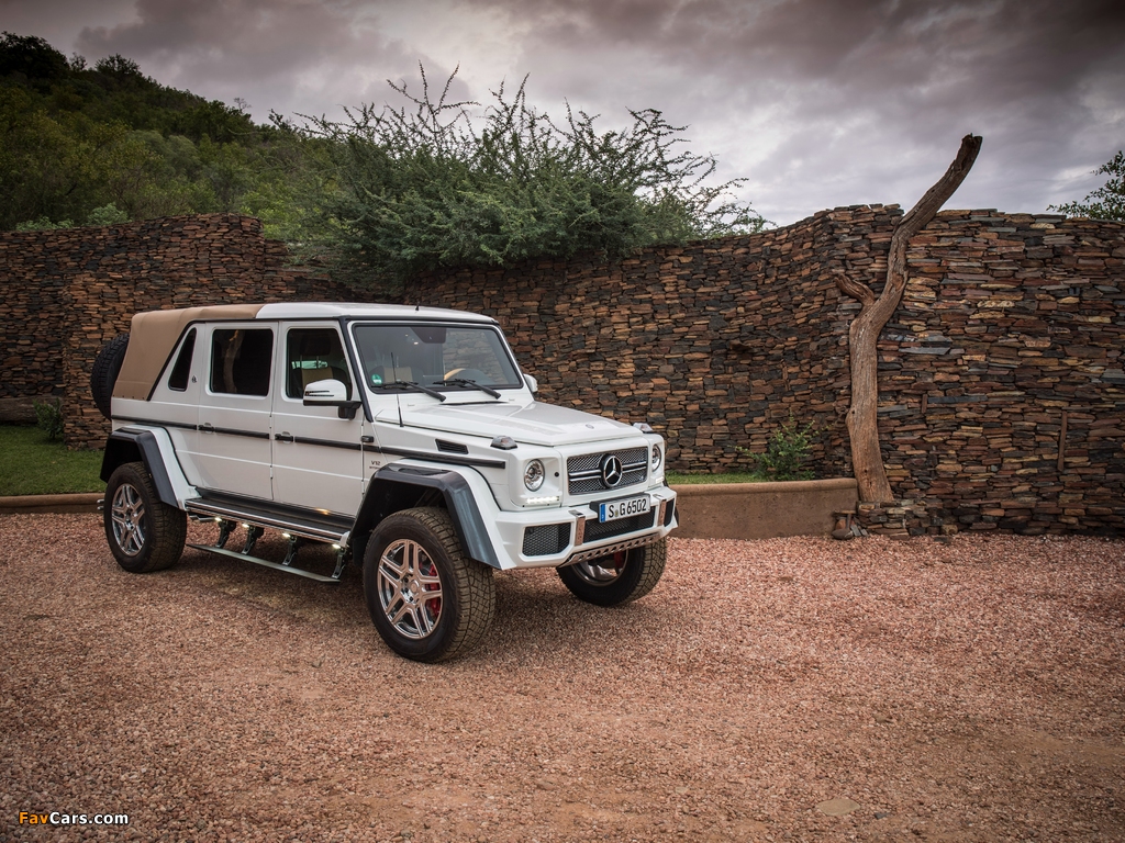 Pictures of Mercedes-Maybach G 650 Landaulet (W463) 2017 (1024 x 768)