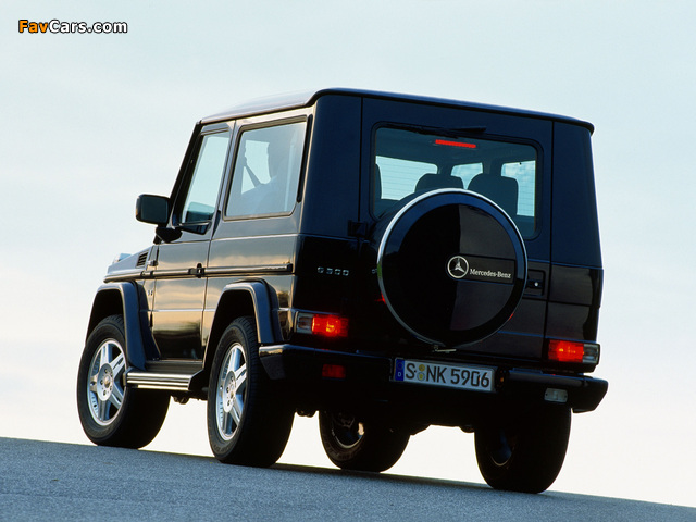 Mercedes-Benz G 500 SWB (W463) 1998–2006 wallpapers (640 x 480)