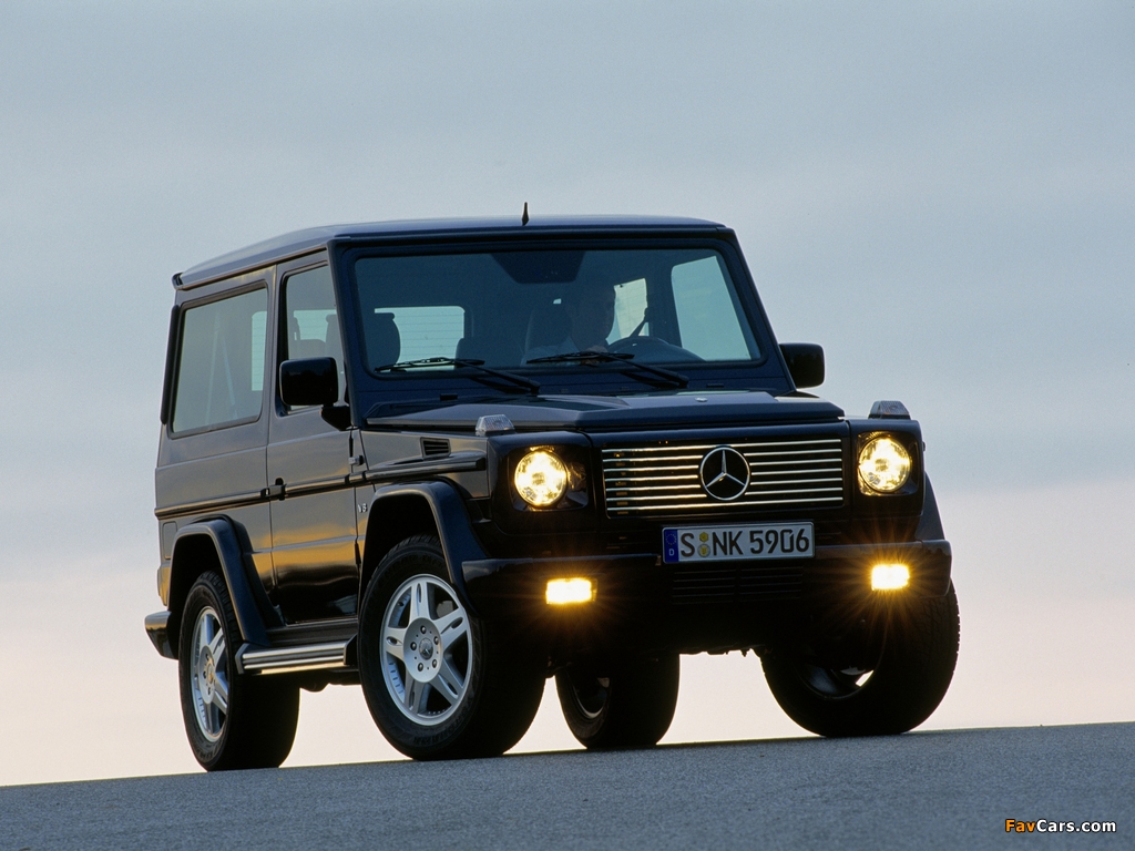 Mercedes-Benz G 500 SWB (W463) 1998–2006 wallpapers (1024 x 768)