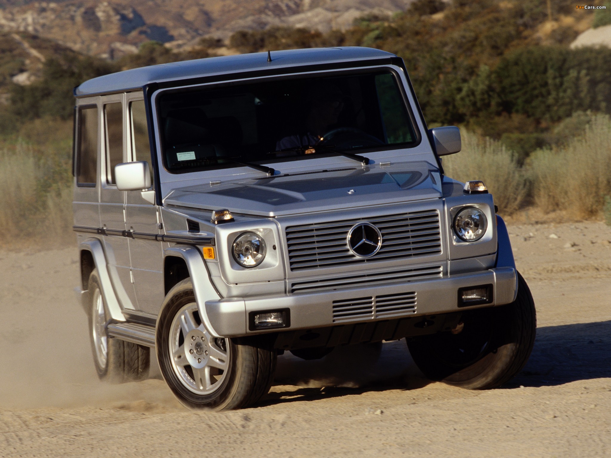 Mercedes-Benz G 500 LWB US-spec (W463) 1998–2006 wallpapers (2048 x 1536)