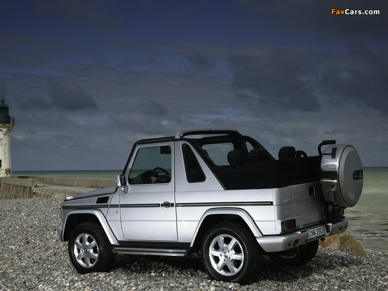 Mercedes-Benz G 400 CDI Cabrio (W463) 2000–06 wallpapers (800 x 600)