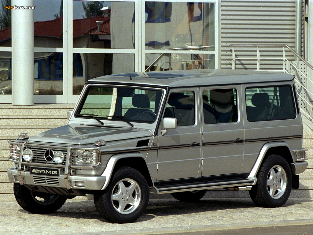 Mercedes-Benz G 55 L AMG (W463) 2001 wallpapers (1024 x 768)