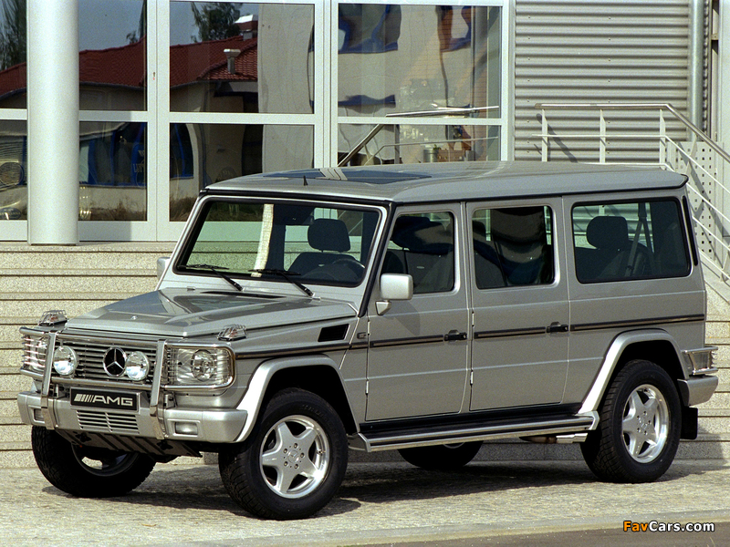 Mercedes-Benz G 55 L AMG (W463) 2001 wallpapers (800 x 600)