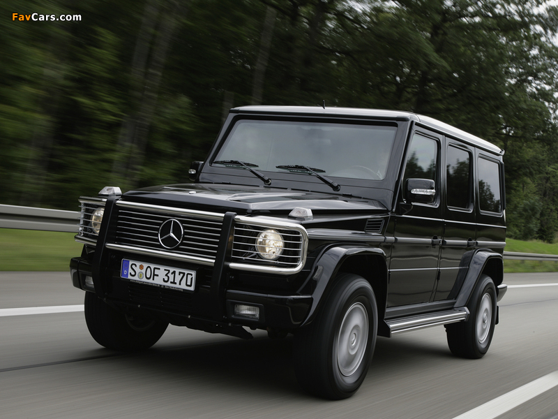 Mercedes-Benz G 500 Guard (W463) 2002–08 wallpapers (800 x 600)