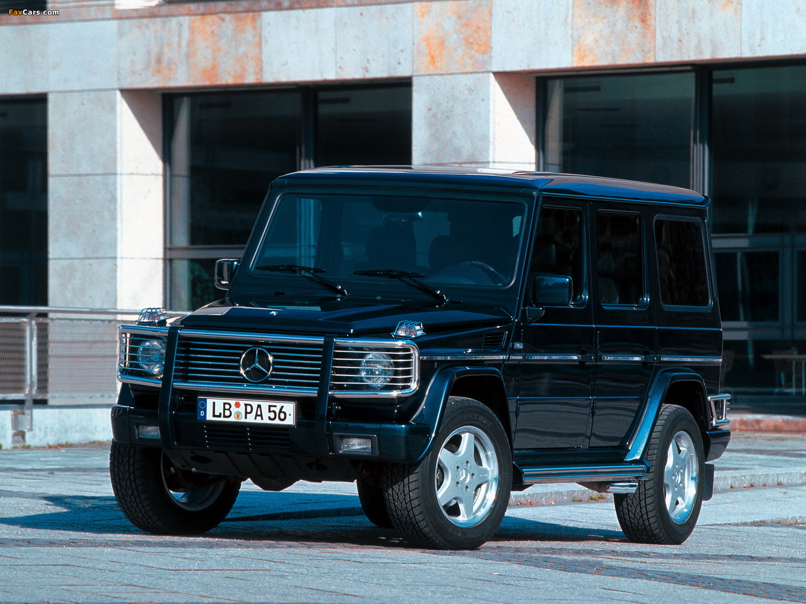 Mercedes-Benz G 55 AMG (W463) 2003–04 wallpapers (1600 x 1200)