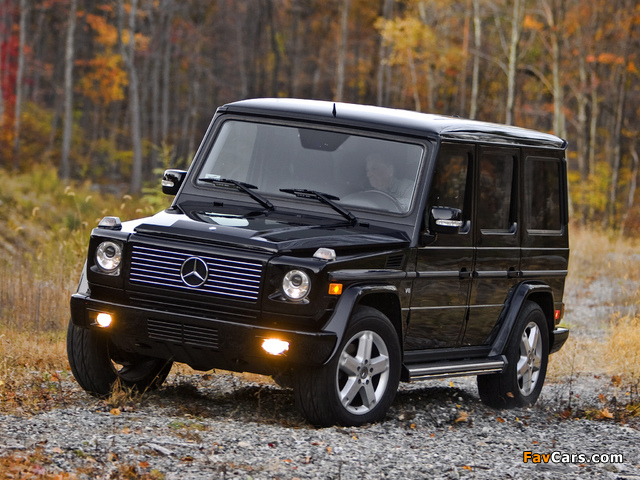 Mercedes-Benz G 500 US-spec (W463) 2006–08 wallpapers (640 x 480)