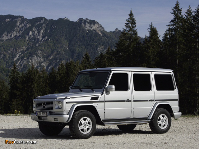 Mercedes-Benz G 320 CDI (W463) 2006–09 wallpapers (640 x 480)