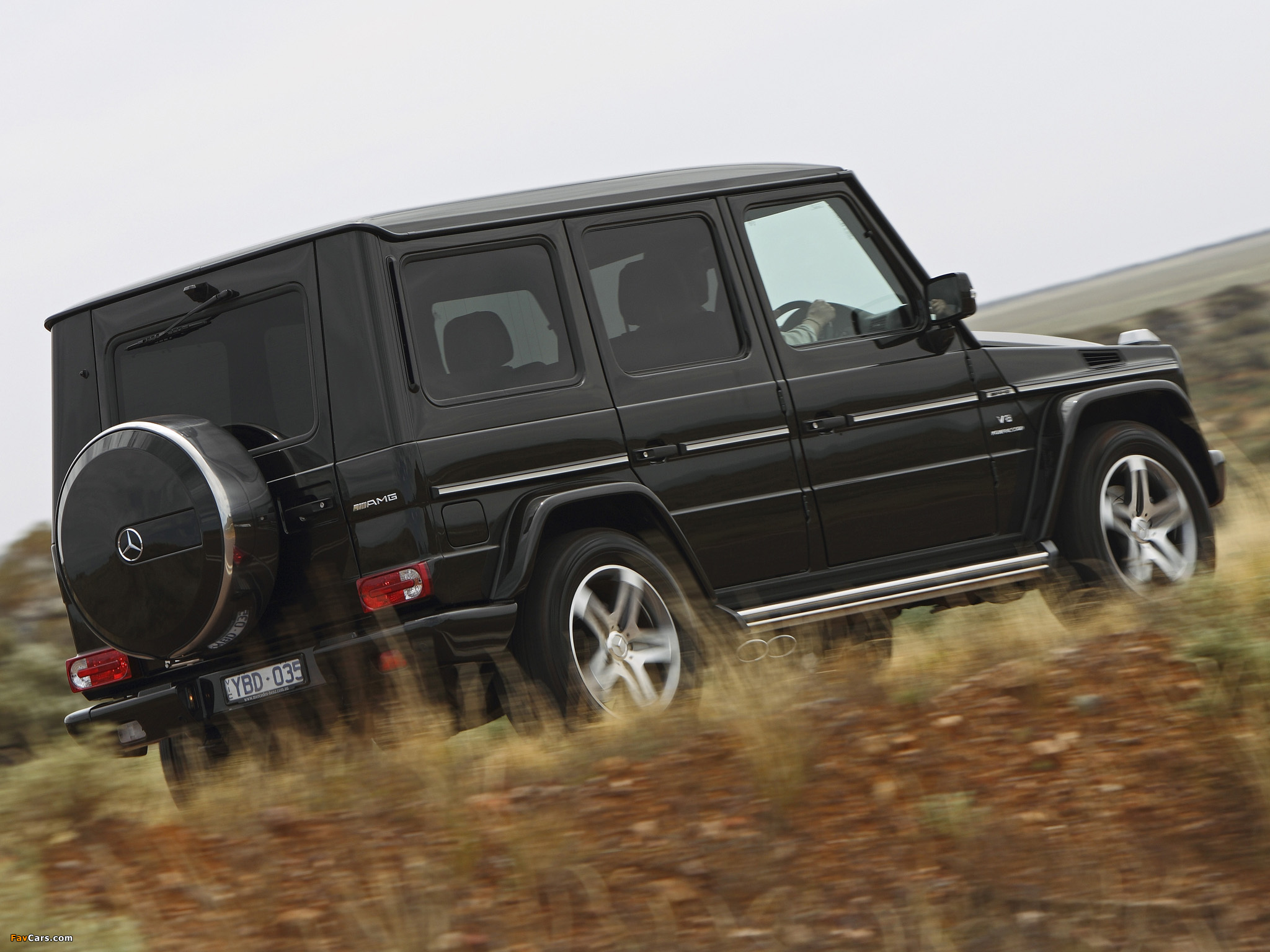 Mercedes-Benz G 55 Kompressor AMG AU-spec (W463) 2008–12 wallpapers (2048 x 1536)