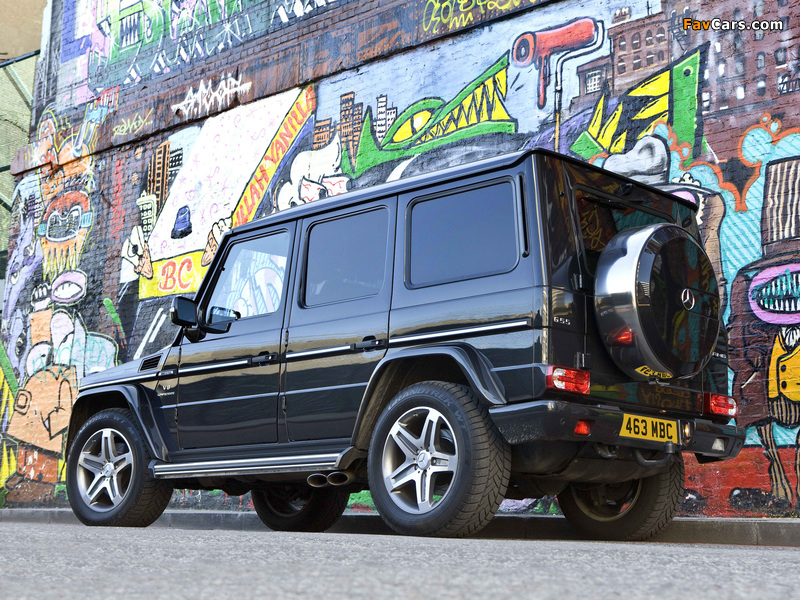 Mercedes-Benz G 55 Kompressor AMG UK-spec (W463) 2008–12 wallpapers (800 x 600)