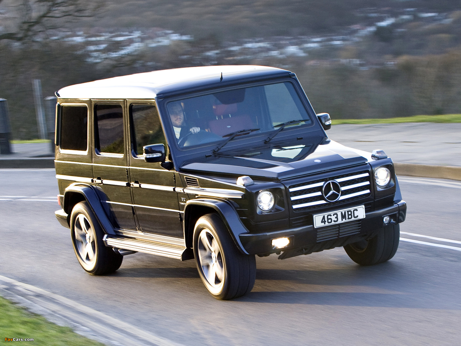 Mercedes-Benz G 55 Kompressor AMG UK-spec (W463) 2008–12 wallpapers (1600 x 1200)