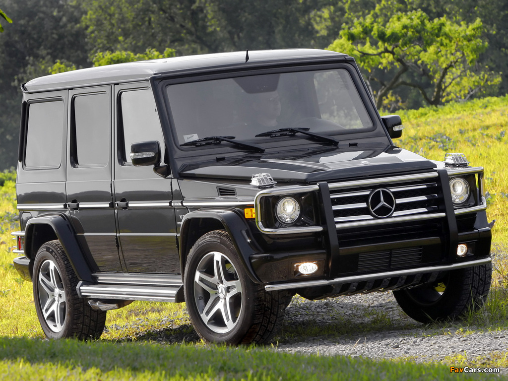 Mercedes-Benz G 55 Kompressor AMG US-spec (W463) 2008–12 wallpapers (1024 x 768)