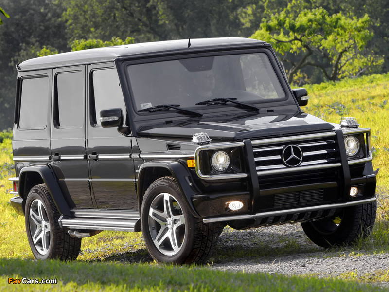 Mercedes-Benz G 55 Kompressor AMG US-spec (W463) 2008–12 wallpapers (800 x 600)