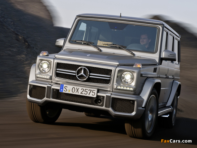 Mercedes-Benz G 63 AMG (W463) 2012 wallpapers (640 x 480)