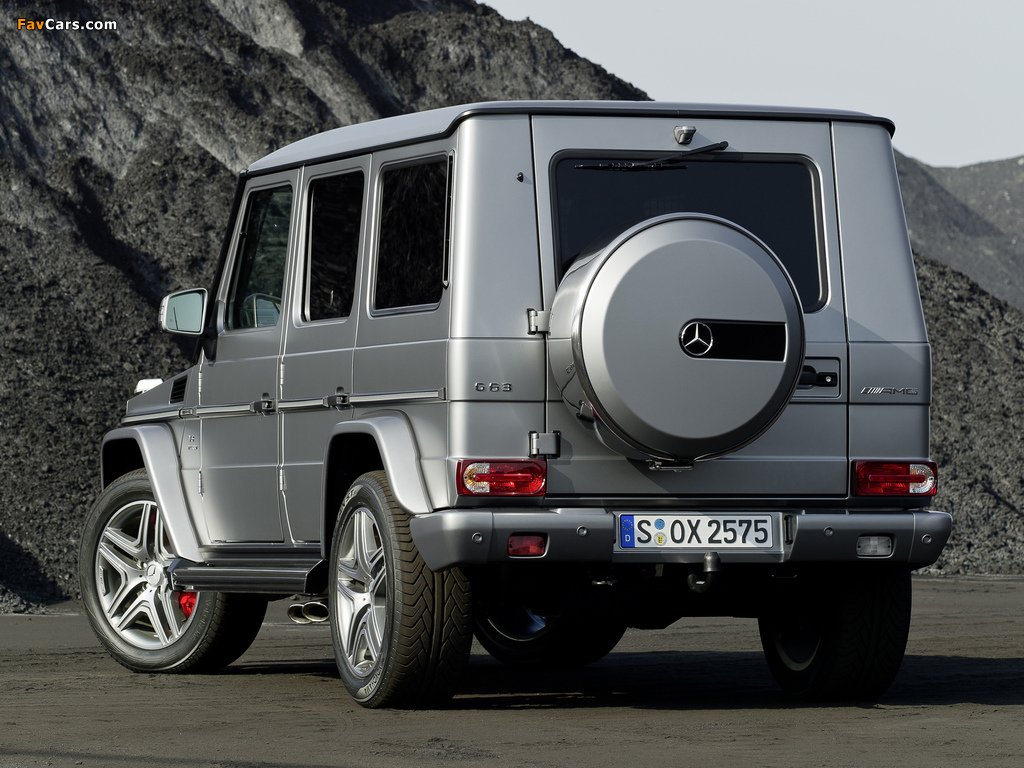 Mercedes-Benz G 63 AMG (W463) 2012 wallpapers (1024 x 768)