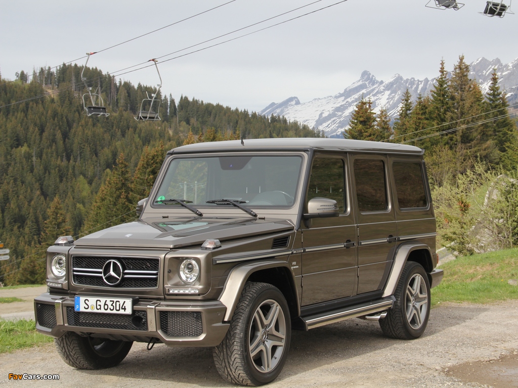 Mercedes-Benz G 63 AMG (W463) 2012 wallpapers (1024 x 768)